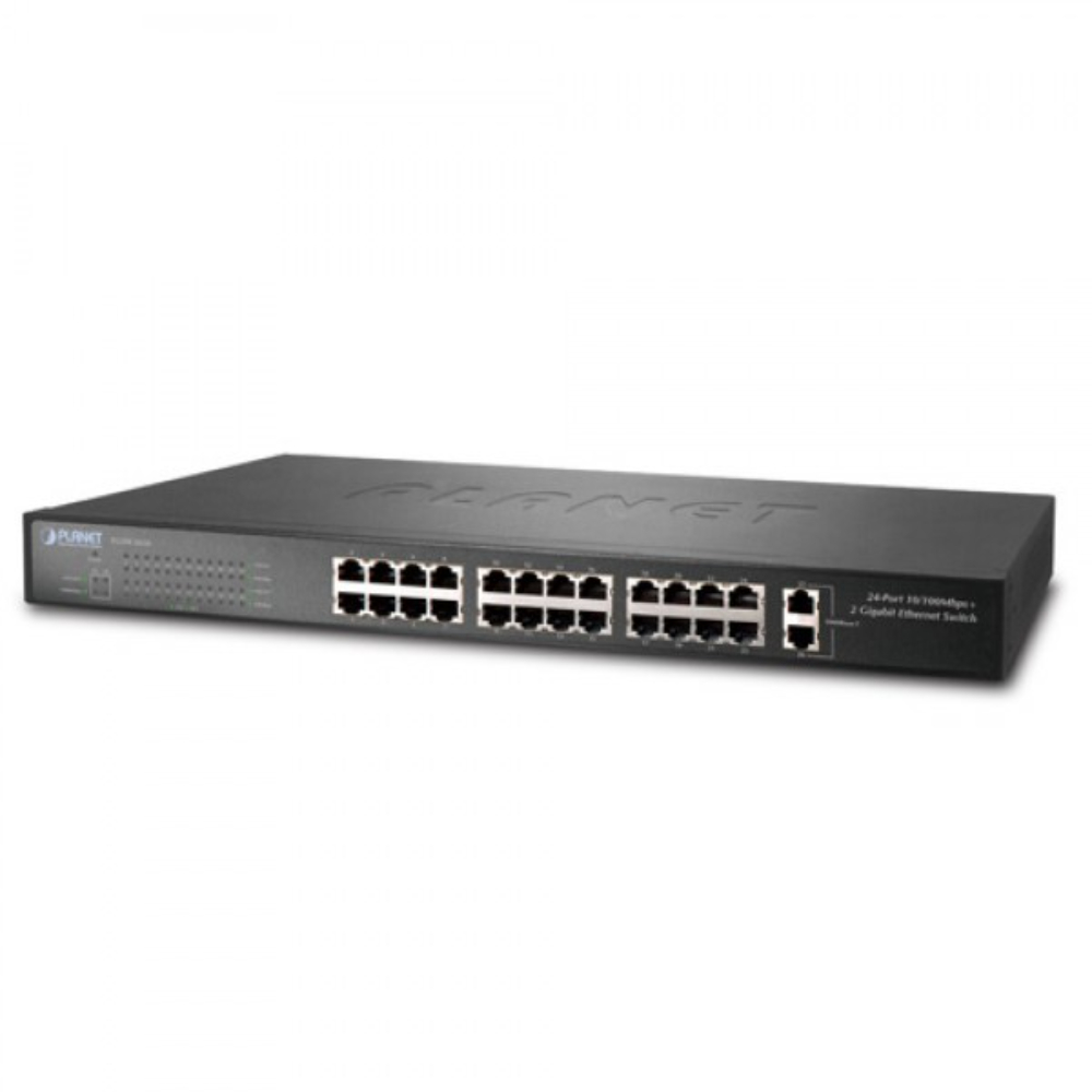 24-Port 10/100MBPS+ 2-Port Gigabit Ethernet Switch FGSW-2620